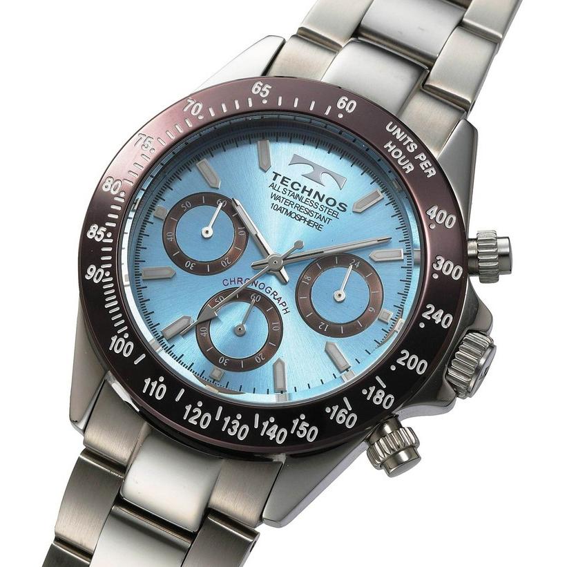 メーカー正規品】TECHNOS テクノス 腕時計 メンズ クロノグラフ