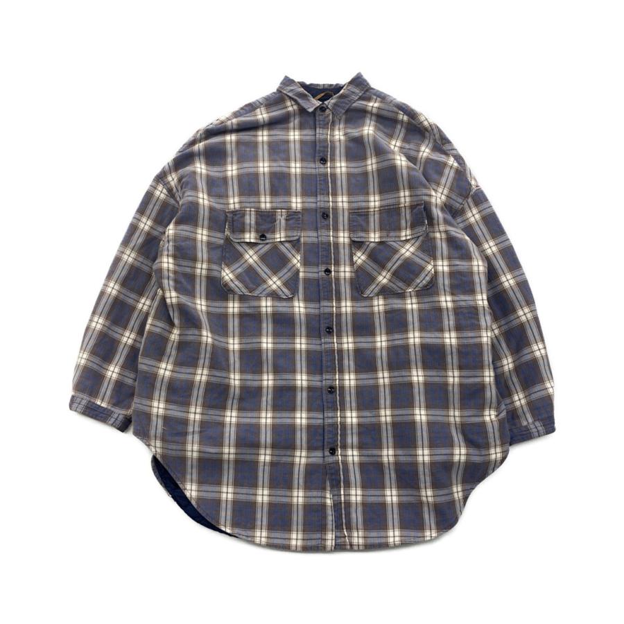 キャピタル スラッピーシャツコート チェック メンズ SIZE L KAPITAL