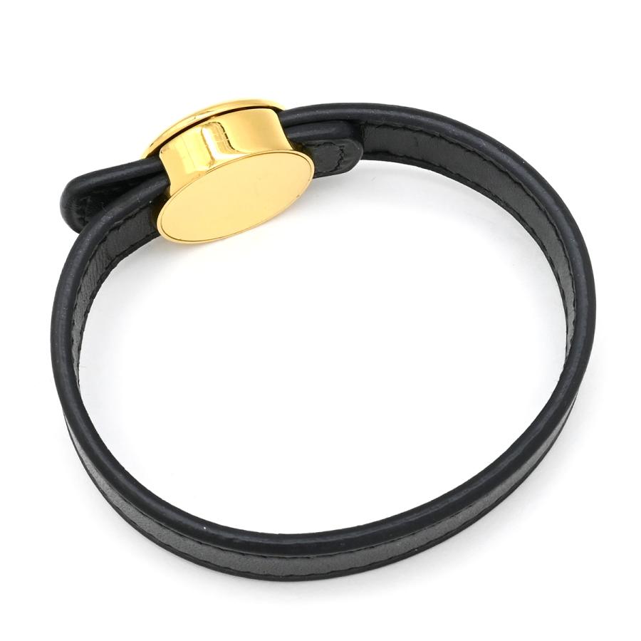 HERMES（エルメス） ブレスレット セリエ ルーピング レザー ブラック