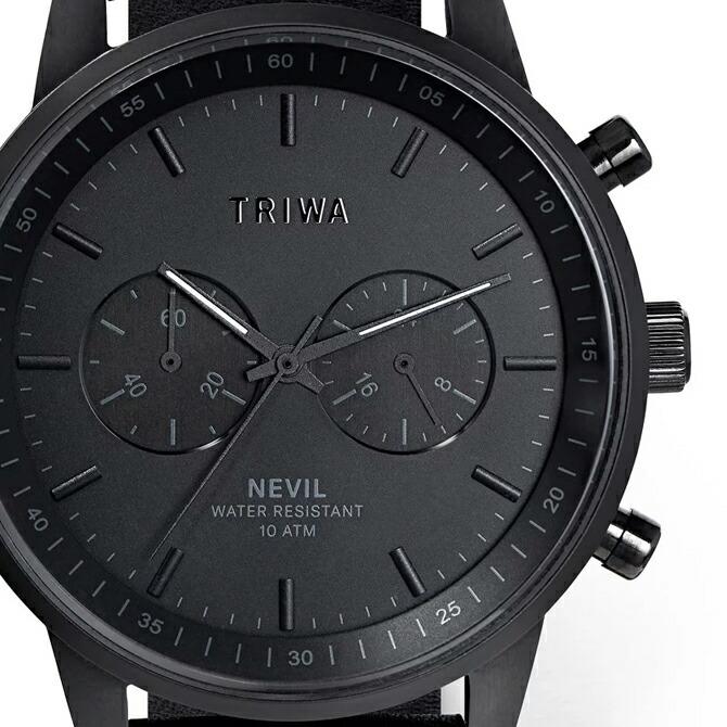 トリワ TRIWA NIGHT NEVIL ナイト ネビル マットクロノグラフ 10気圧