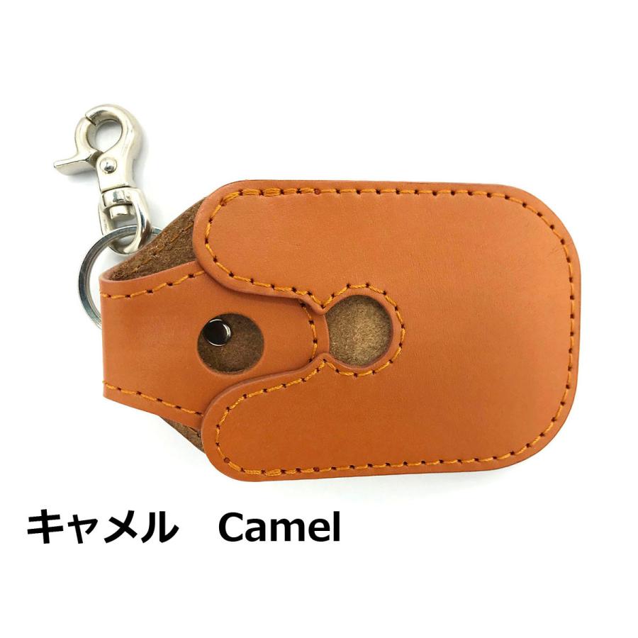 JAJABOON 牛本革 ギター クリップ チューナー ケース キーホルダー 全