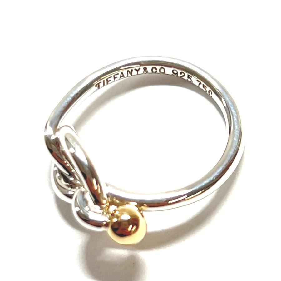TIFFANY&Co.（ティファニー） 8号 リング・指輪 ラブノット フック