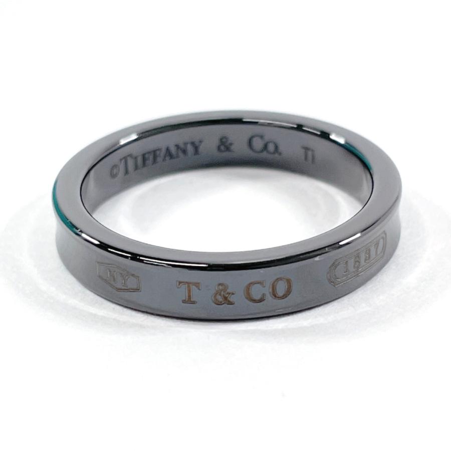 TIFFANY&Co.（ティファニー） 18号 リング・指輪 1837 ナロー チタン