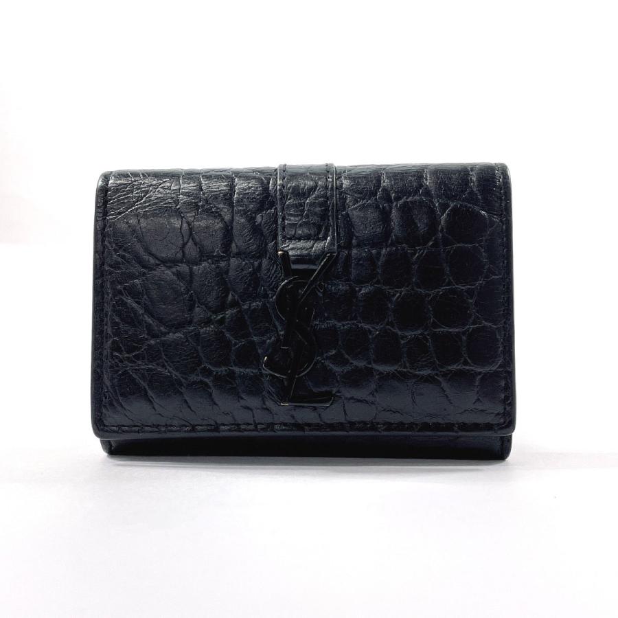 サンローランパリ SAINT LAURENT PARIS キーケース 438963 クロコ型