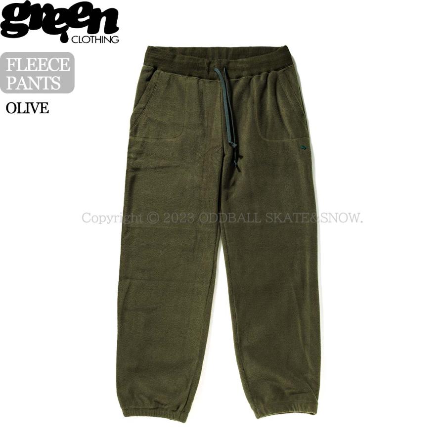 GREENCLOTHING（グリーンクロージング） 23-24 GREEN CLOTHING FLEECE