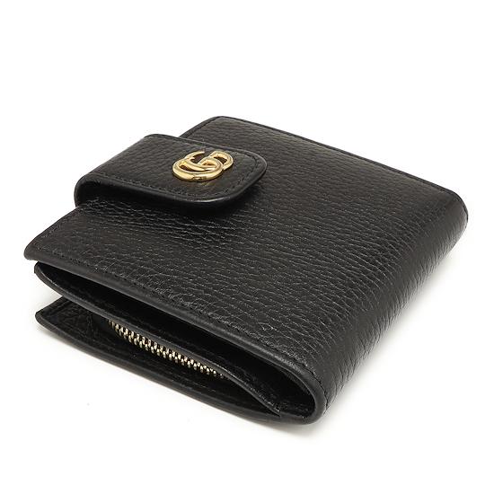 GUCCI（グッチ） 財布 GGマーモント 二つ折り財布 523193 レザー