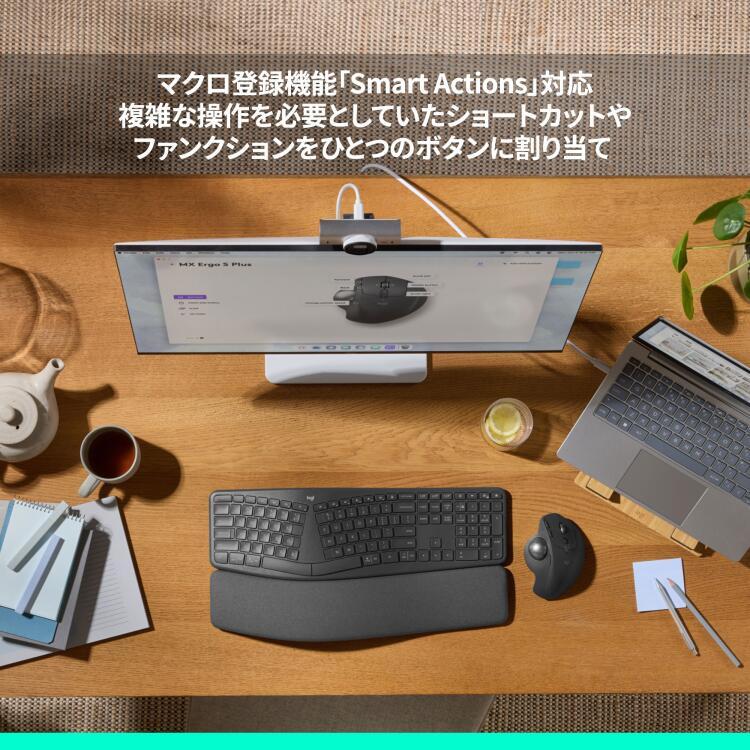 logicool（ロジクール） マウス トラックボール MXTB2 MX ERGO S
