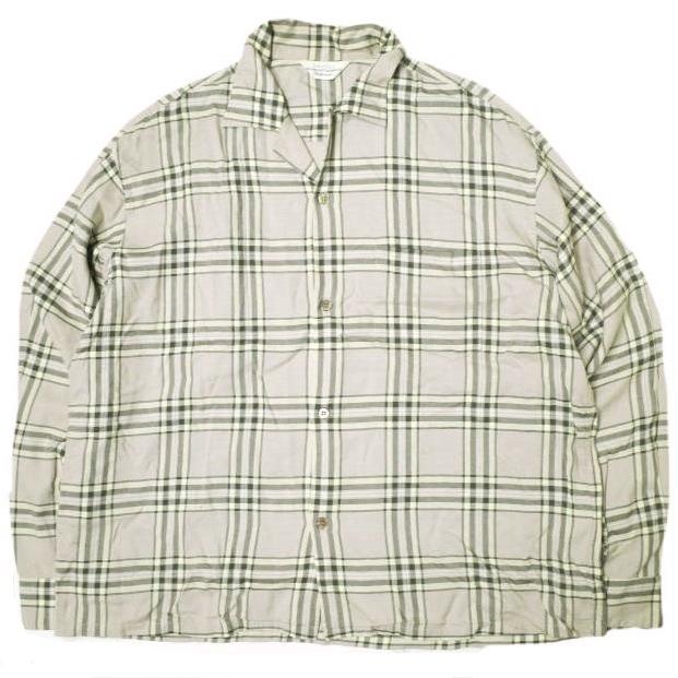 UNUSED アンユーズド 18AW 日本製 Rayon Check Shirt レーヨンチェック