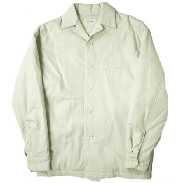 新品 LEMAIRE ルメール 21AW WADDED OVERSHIRT コットンギャバジン