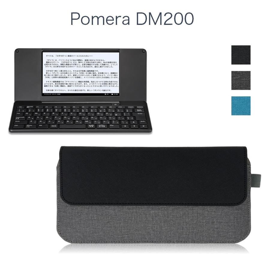 ポメラ DM200 ケース 保護フィルム 付 (PUレザー素材) : LOE Yahoo!店