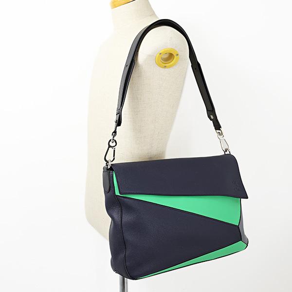 Puzzle（LOEWE） LOEWE ロエベ PUZZLE MESSENGER 32412AT55 5641 8396