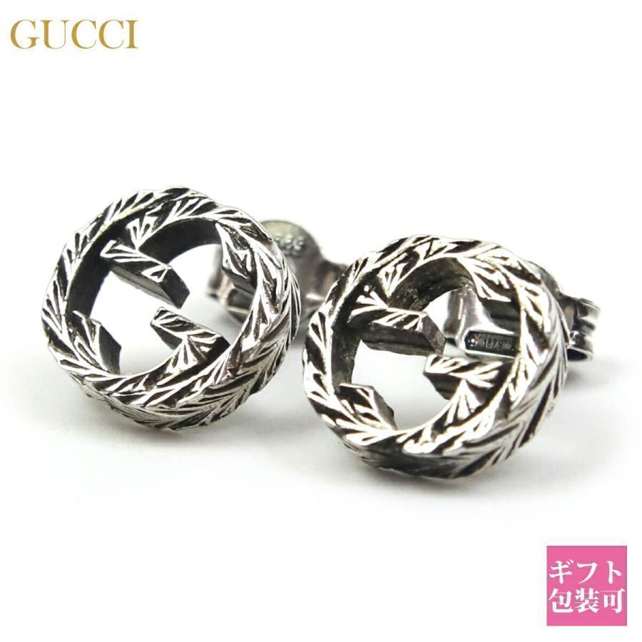 GUCCI（グッチ） アクセサリー ピアス インターロッキングG シルバー