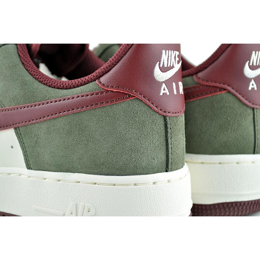 エア フォース 1 NIKE AIR FORCE 07 LV8 cargo khaki/dark team red