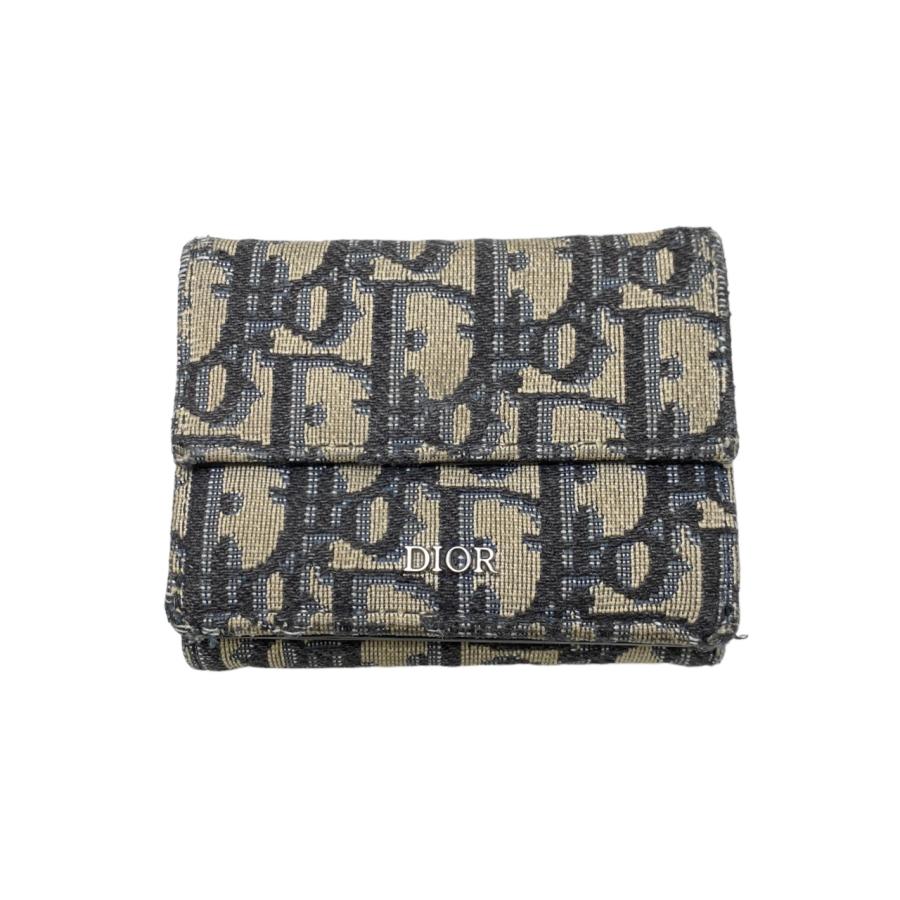 Christian Dior（クリスチャン・ディオール） 3つ折り財布 オブリーク