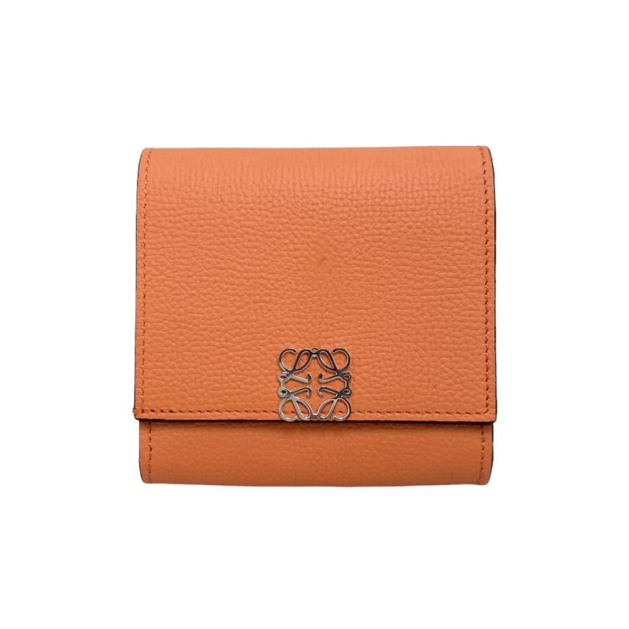 LOEWE（ロエベ） 2つ折り財布 アナグラム コンパクト フラップ