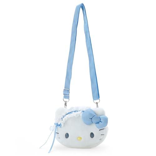 サンリオSANRIO ハローキティ フェイス形ポシェット水色デイズ キティ