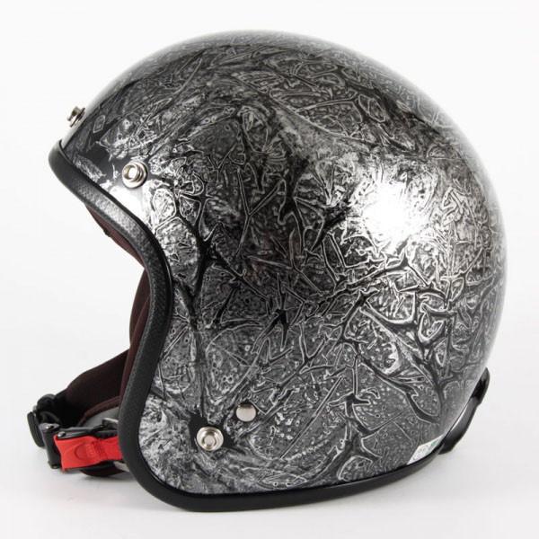 72JAM JET HELMET 72JAM Helmet JCP-17 RASH シルバーラップベース