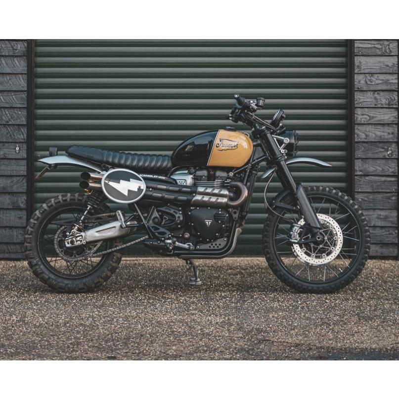 トライアンフ スクランブラー1200 ランブラーシート ブラック RAISCH
