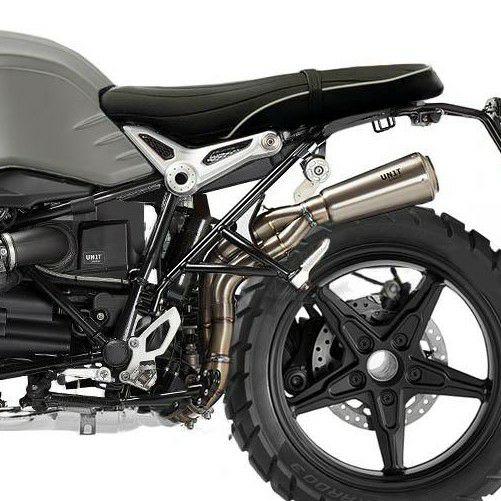 BMW RnineT シリーズ ブラック 2シーター シート in スカイ UNIT