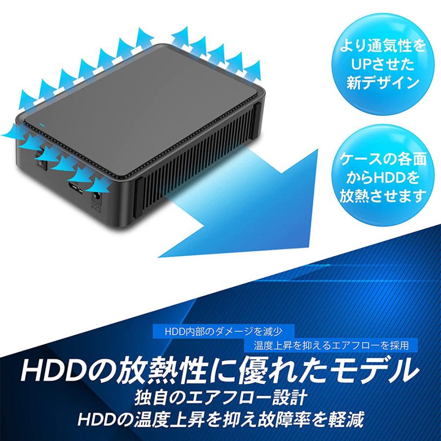 MARSHAL（マーシャル） 外付けHDD 4TB テレビ録画 Windows11対応 REGZA