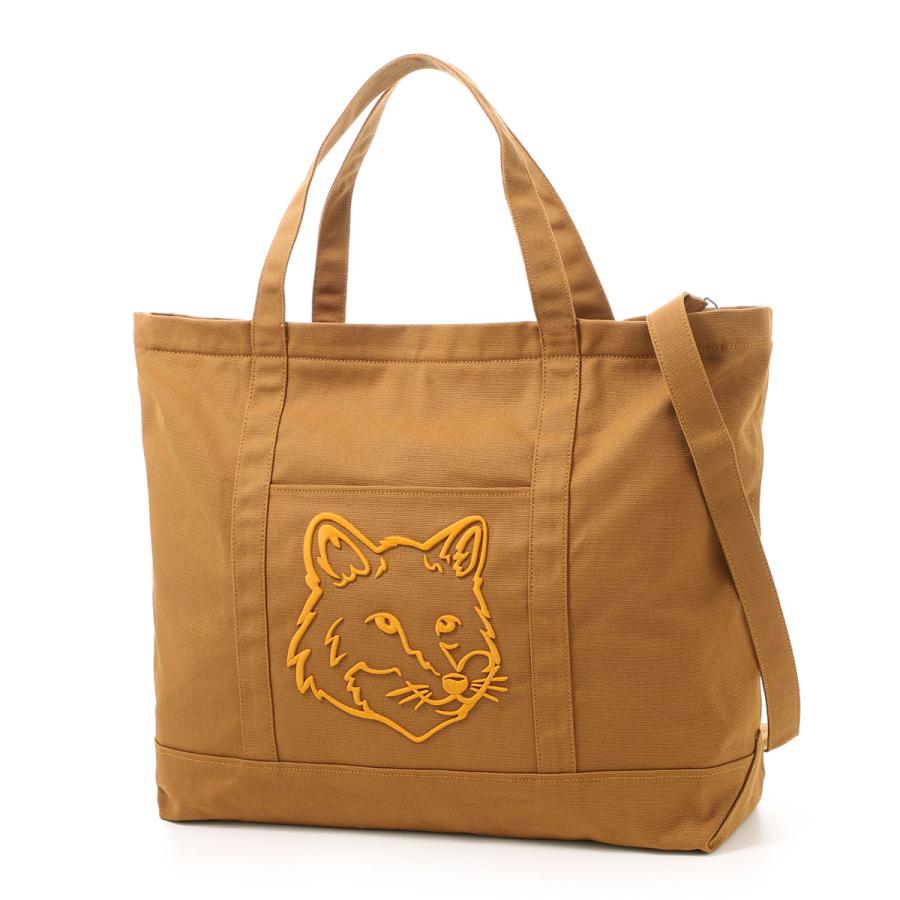 MAISON KITSUNE（メゾン キツネ） トートバッグ 2WAY BOLD FOX HEAD