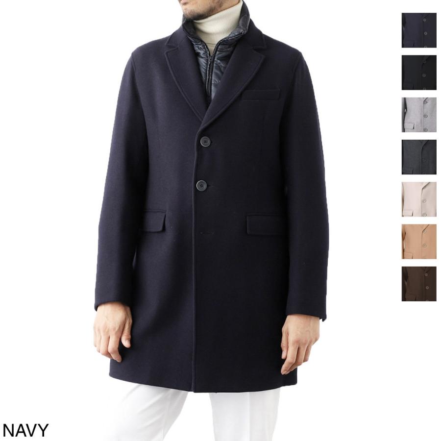 極美品】ヘルノ HERNO ライナー付き コート／ネイビー52（XL） HERNO