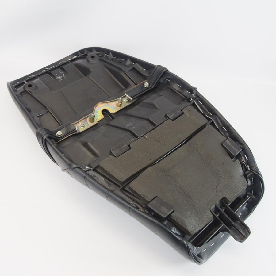 ゼファーχ ZR400G 96-09年 タックロールシート 黒 加工後未使用 中古