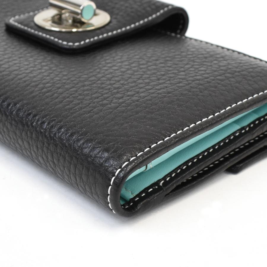 TIFFANY&Co.（ティファニー） 二つ折り 長財布 ターンロック