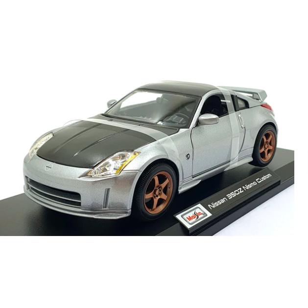 マイスト ミニカー NISSAN 350Z NISMO Silver 1/18 Maisto 日産
