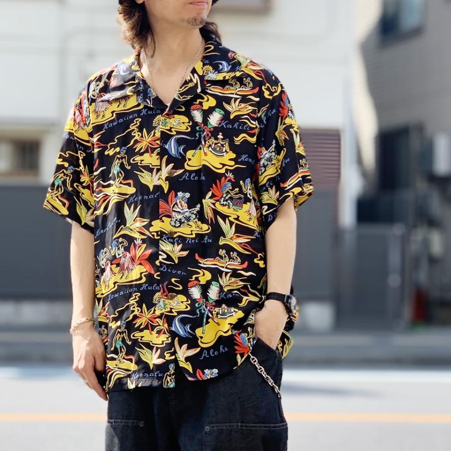 SUN SURF サンサーフ アロハシャツ ハワイアンシャツ HAWAIIAN S/S
