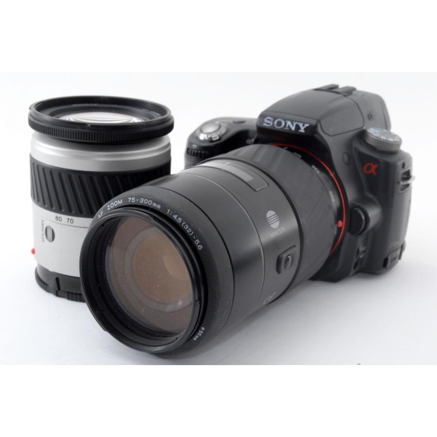 SONY（ソニー） α55 SLT-A55V 標準・望遠ダブルズームセット 美品 高速