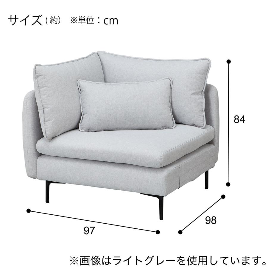 ニトリ（NITORI） 傷・汚れに強いNシールドファブリック 広い座面の