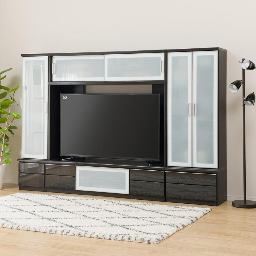 ニトリ（NITORI） 幅160 テレビボードセット（ポスティアN160BK