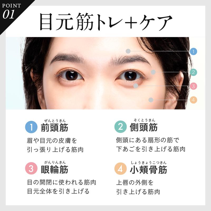NIPLUX EMS EYE LIFT アイリフト EMSシート ハンズフリー目元美顔器
