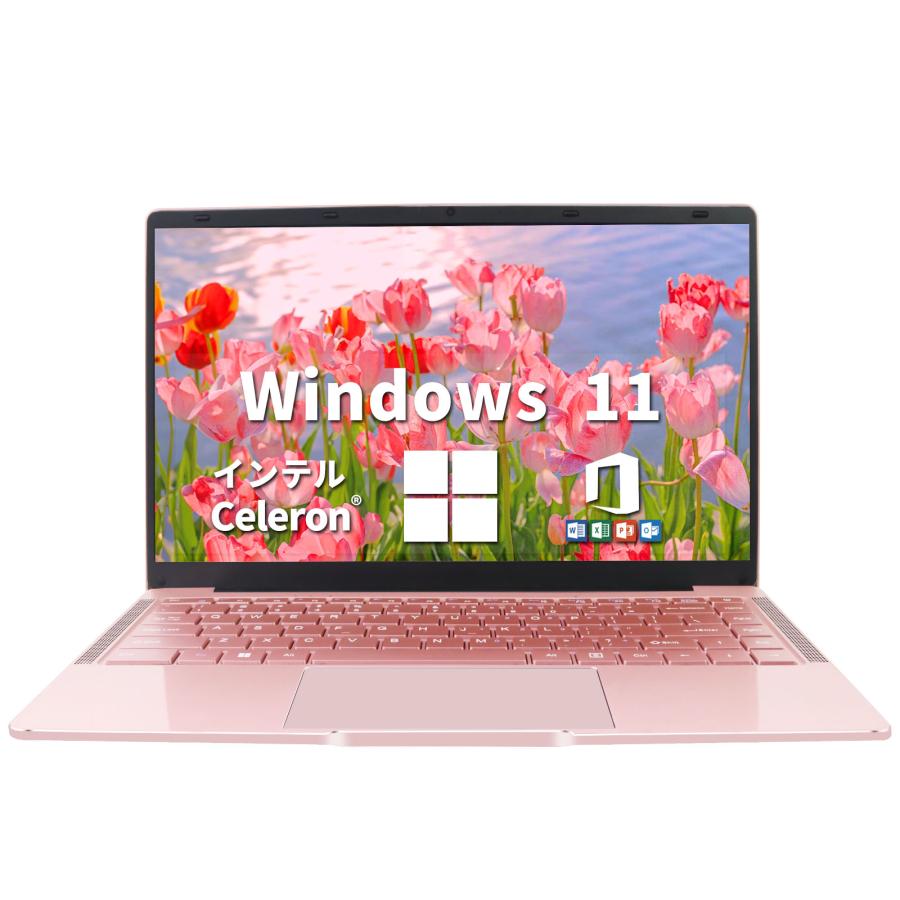 Windows11 ノートパソコン MS Office2024 超軽量 薄型 14インチ フルHD