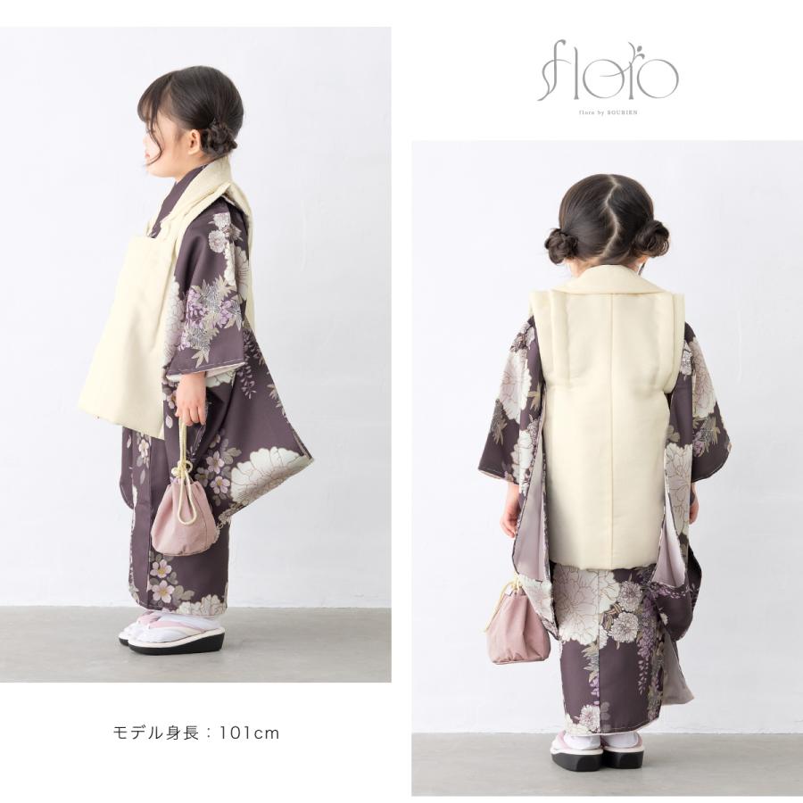 SOUBIEN（創美苑） 七五三 着物 3歳 レトロ 被布 販売 女の子 三歳