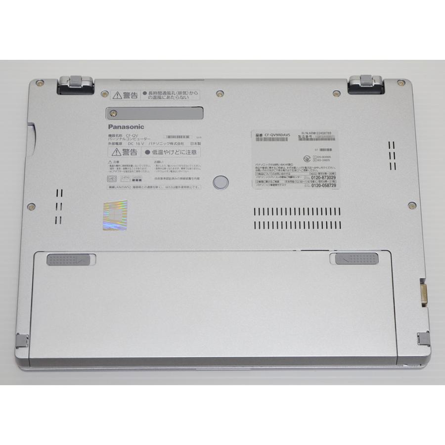 Let's note QV Panasonic CF-QV9RDAVS Core i5-10310U 12型TFT8GB