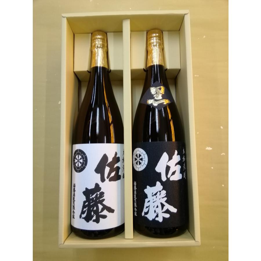 佐藤 黒 佐藤白 1800ml 2本 佐藤酒造 ギフト 芋焼酎 : 酒本舗 太右衛門