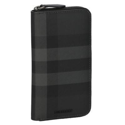 BURBERRY（バーバリー） 長財布 メンズ レグジグ チャコールチェック