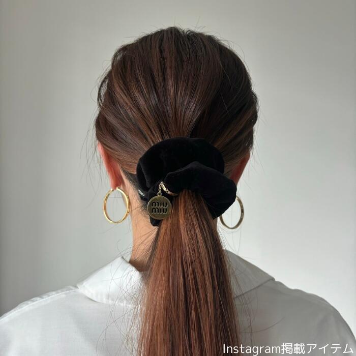miu miu（ミュウミュウ） シュシュ ヘアアクセサリー 5IF063 068
