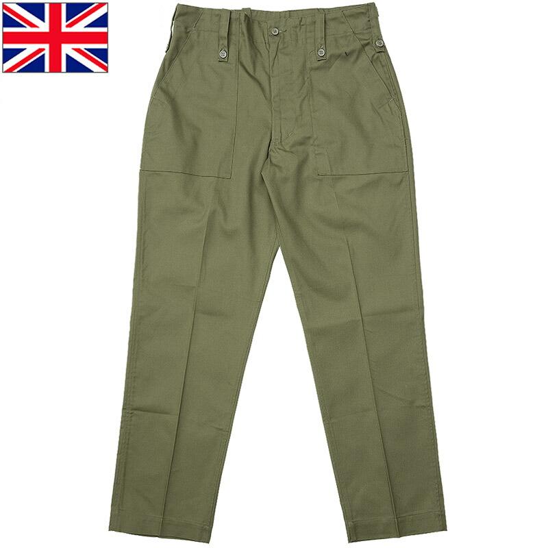 イギリス軍 フィールドパンツ オリーブ 3ポケット デッドストック