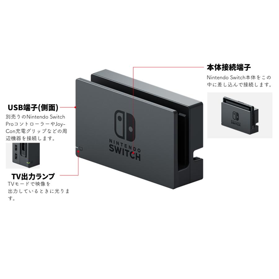 Nintendo Switch 本体 グレー セット 有線接続アダプタ付 Nintendo