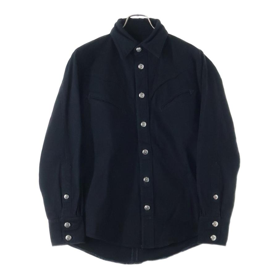 CHROME HEARTS（クロムハーツ） クロスボールボタン ブラックデニム