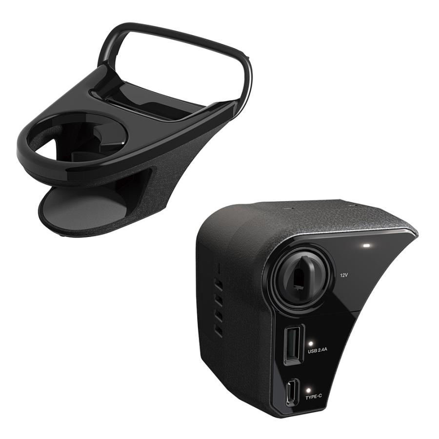 アクア専用 エアコンドリンクホルダー＆電源BOX 2点セット SY-A14/SY