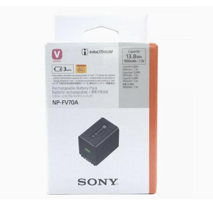 当店1年保証】SONY NP-FV70A リチャージャブルバッテリーパック
