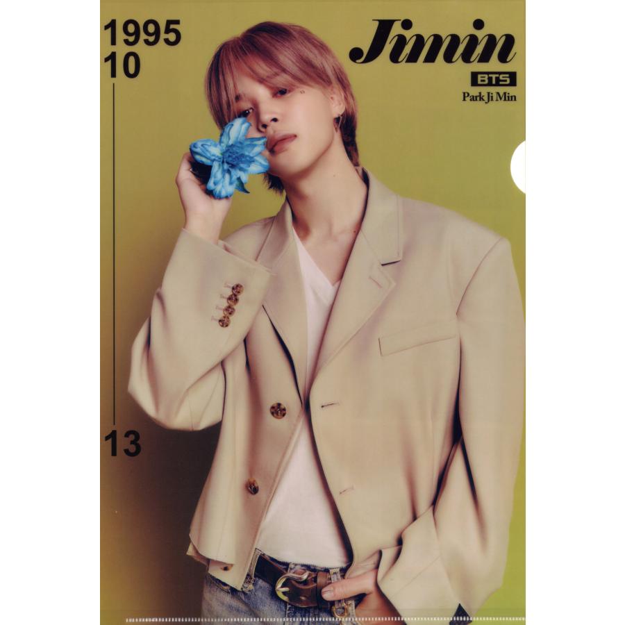 BTS ジミン グッズ クリアファイル A4サイズ K-POP 3 : スター