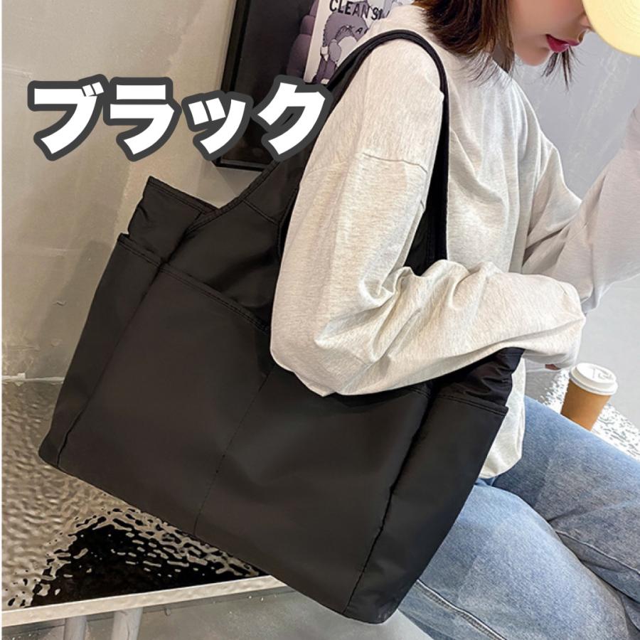 トートバッグ ポケット多い レディース ナイロン 大きめ a4 トート