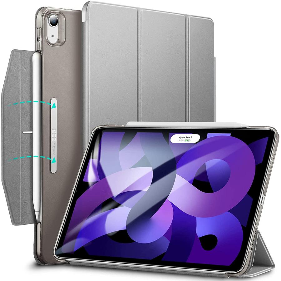ESR ESR iPad Air 5 ケース iPad Air 4 ケース 10.9インチ 三つ折り