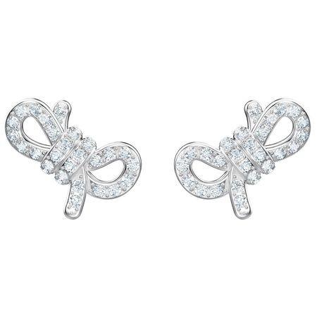 SWAROVSKI（スワロフスキー） リボン LIFELONG BOW ピアス 5447080
