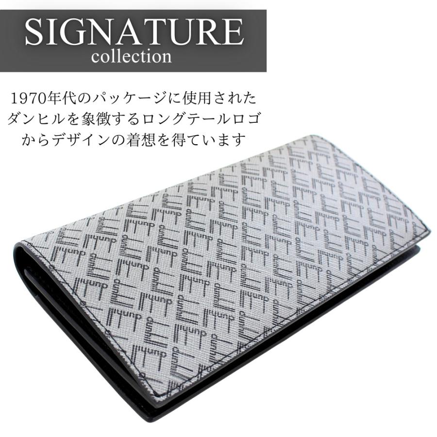 dunhill（ダンヒル） 二つ折り長財布 長財布 シグネチャー メンズ